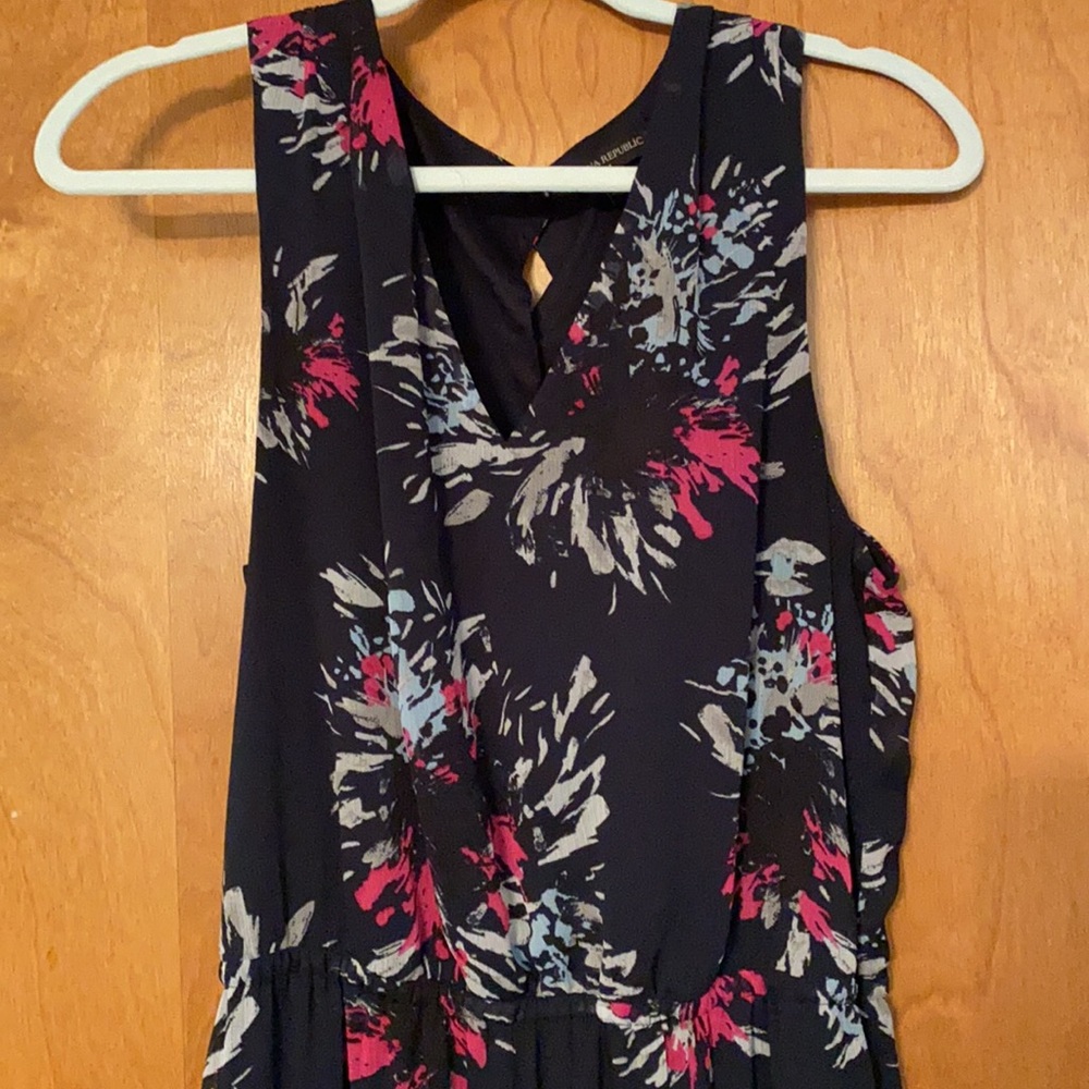 Banana Republic Size 12 high/low fireworks dress